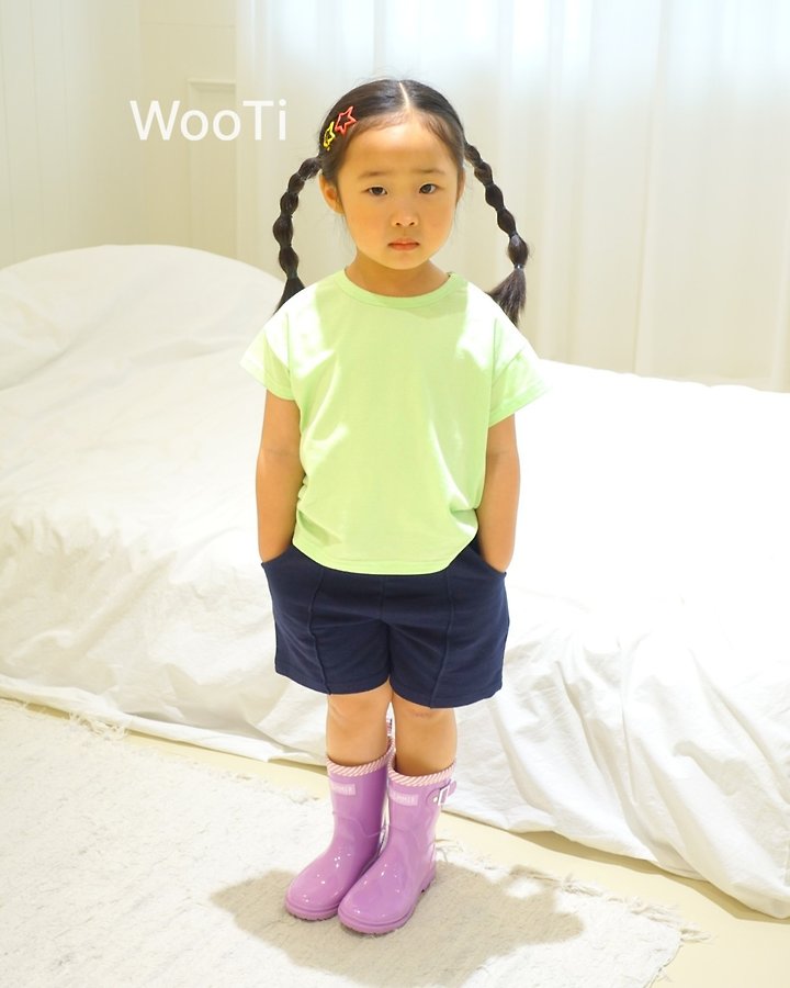 Wooti - Korean Children Fashion - #childofig - Coco Cap Sleeve Tee - 5