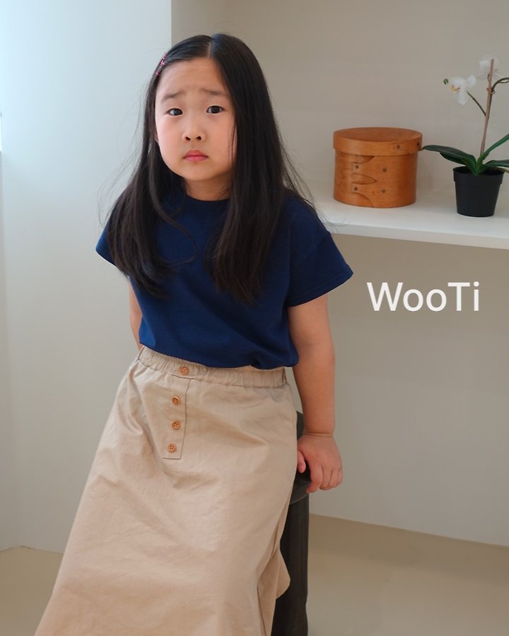 Wooti - Korean Children Fashion - #childofig - Rino Button Skirt - 3