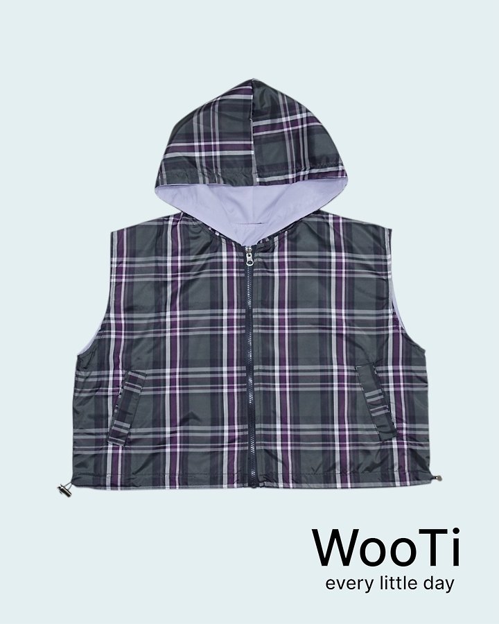 Wooti - Korean Children Fashion - #designkidswear - Reversible Hood Vest - 12
