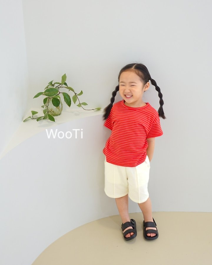 Wooti - Korean Children Fashion - #designkidswear - Traffic Light Stripe Tee - 10