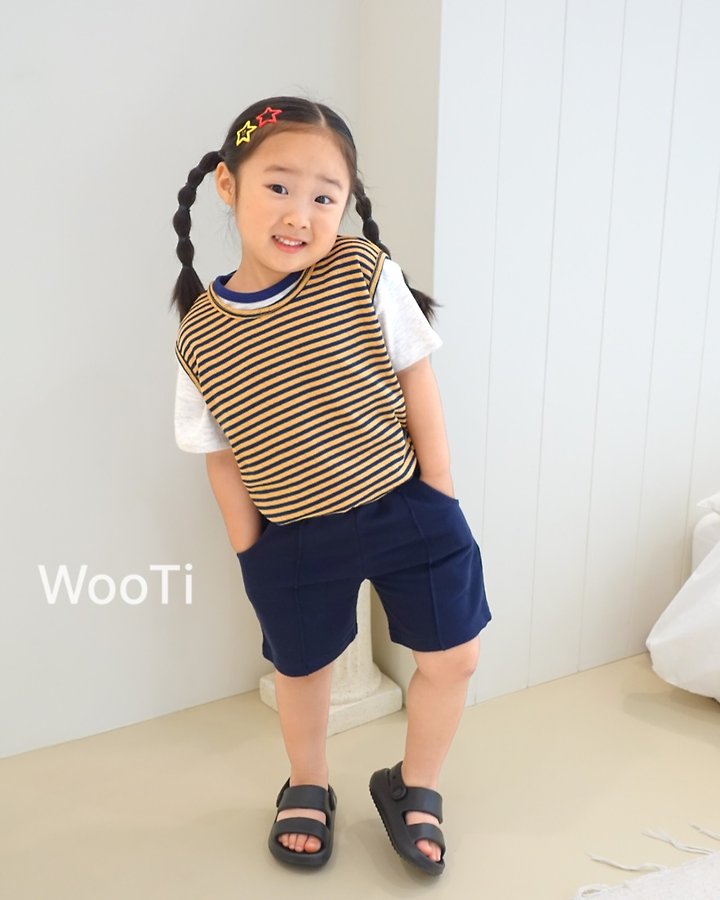 Wooti - Korean Children Fashion - #discoveringself - Colorful Eyelet Sleeveless Top - 9