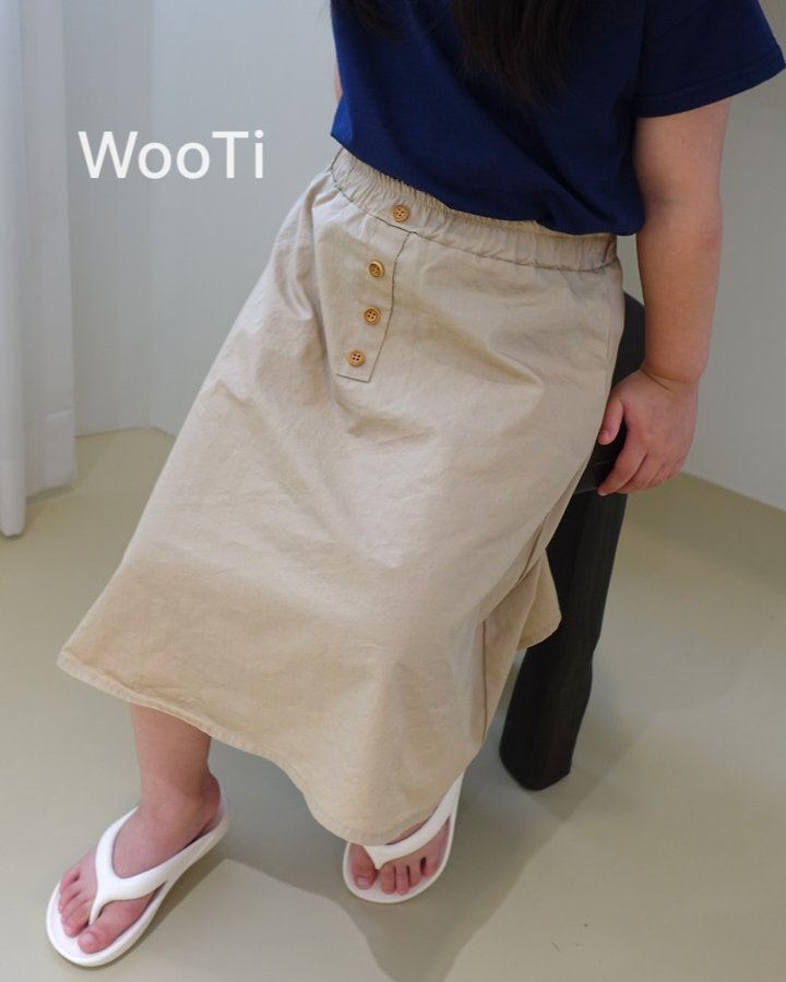 Wooti - Korean Children Fashion - #discoveringself - Rino Button Skirt - 7
