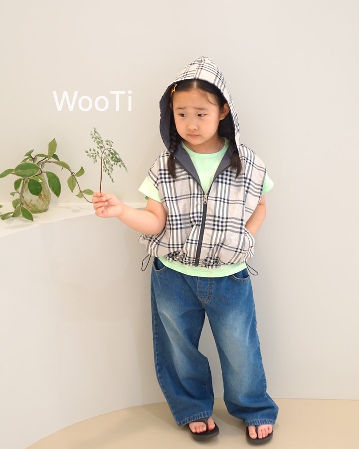 Wooti - Korean Children Fashion - #kidzfashiontrend - Reversible Hood Vest - 3