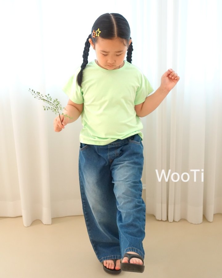 Wooti - Korean Children Fashion - #magicofchildhood - Move Denim Pants - 5