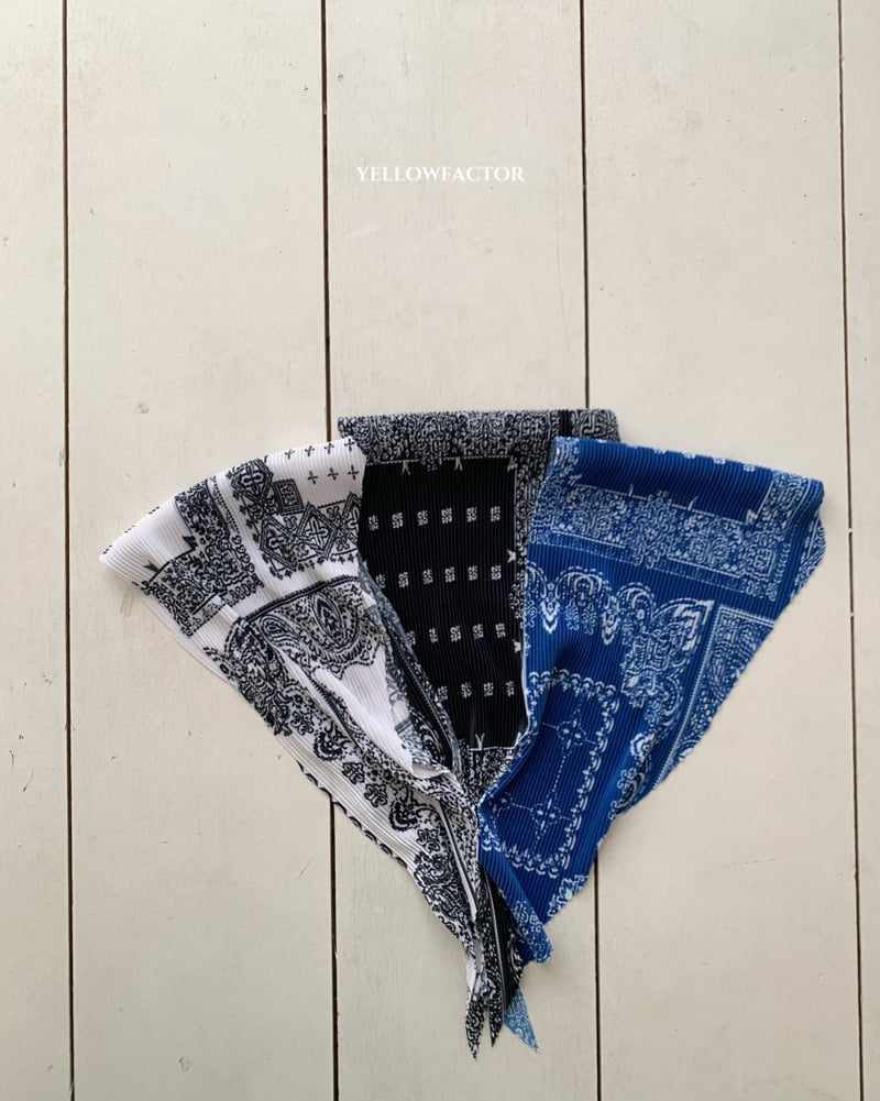 Yellow Factory - Korean Children Fashion - #designkidswear - Cutting Scarf