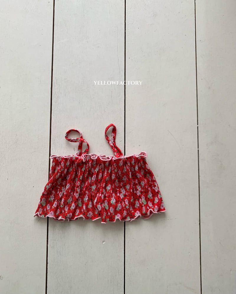 Yellow Factory - Korean Children Fashion - #kidsshorts - Kawaii Strap Sleeveless - 6