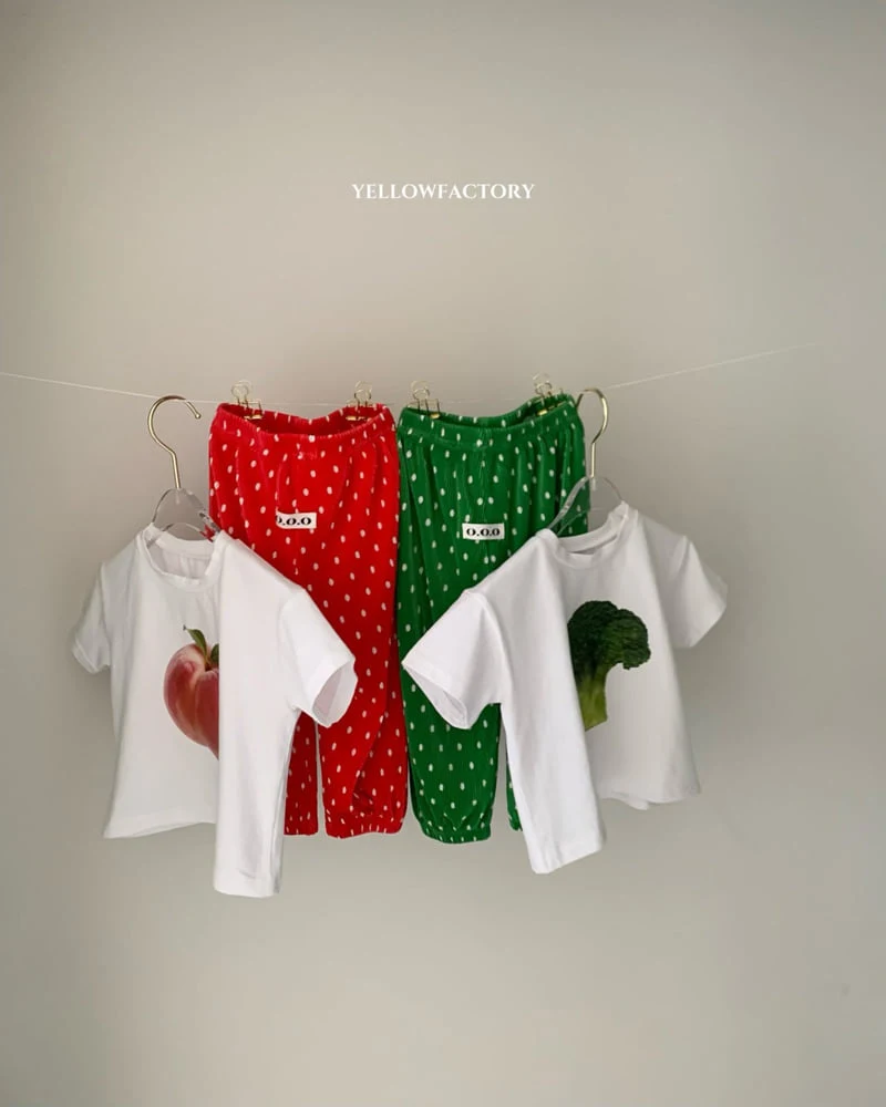 Yellow Factory - Korean Children Fashion - #kidsshorts - Collie Momo Tee - 3