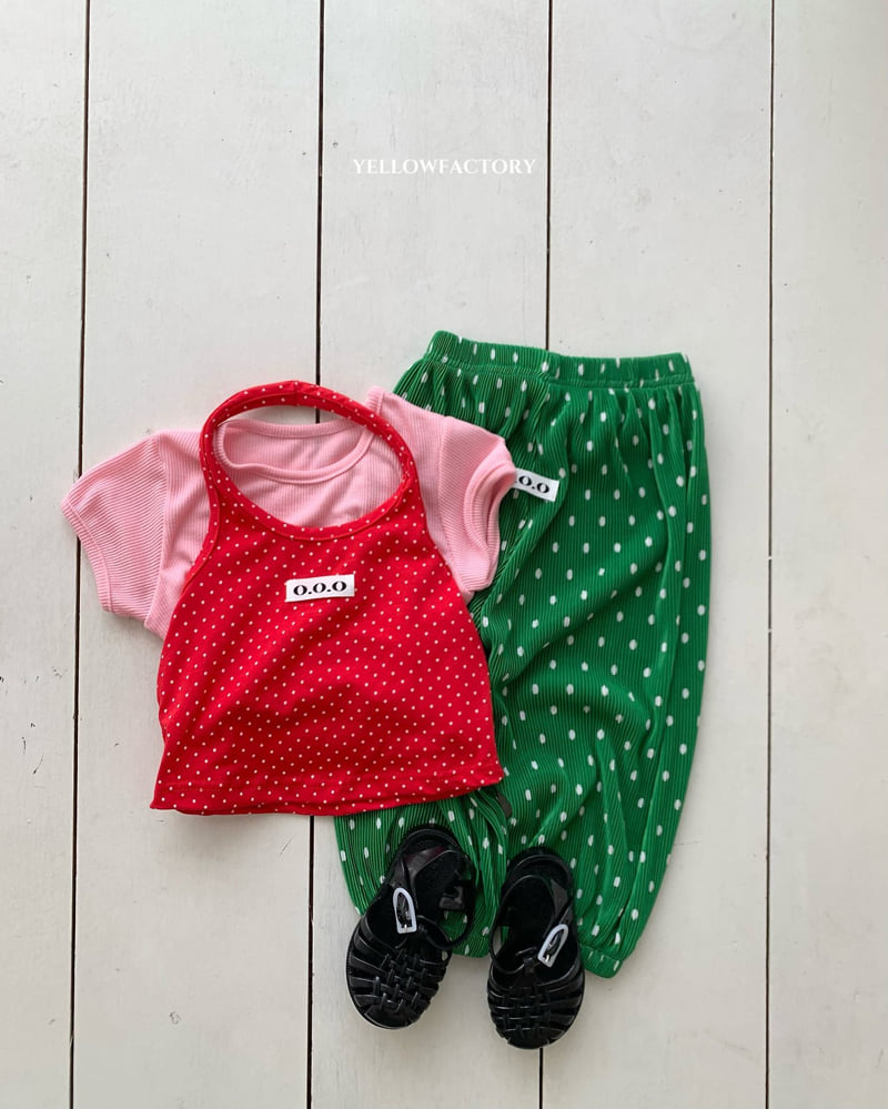 Yellow Factory - Korean Children Fashion - #kidsstore - Nana Halter Neck Top - 3