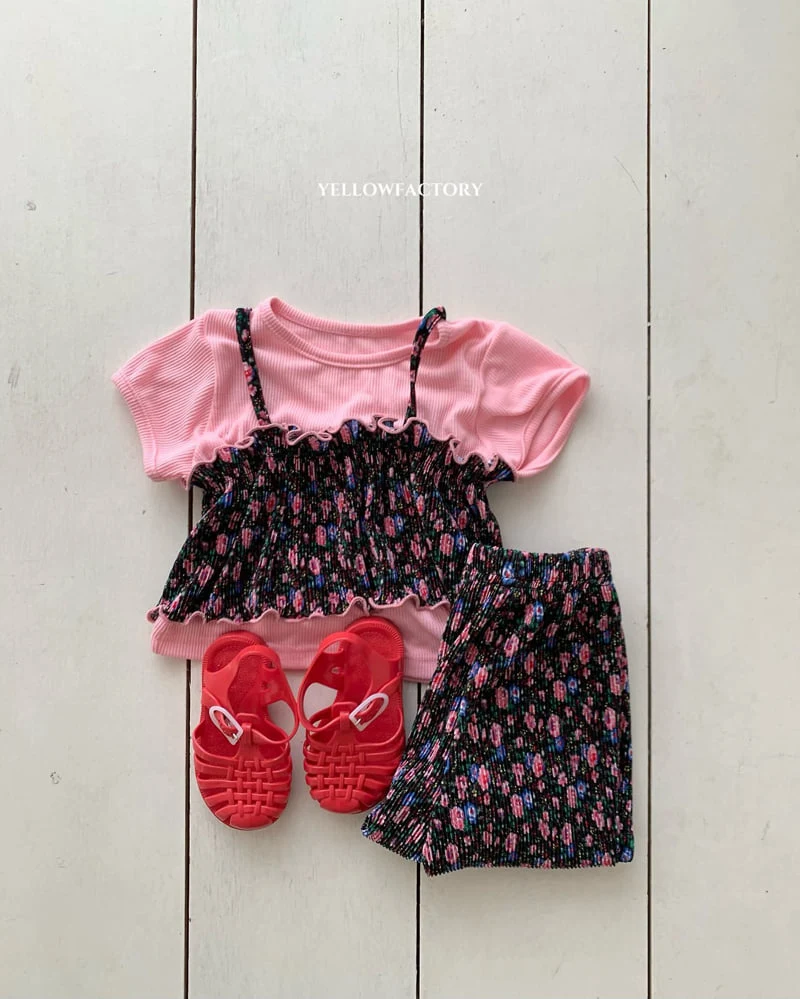 Yellow Factory - Korean Children Fashion - #magicofchildhood - Kawaii Strap Sleeveless - 11