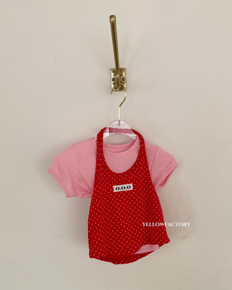Yellow Factory - Korean Children Fashion - #stylishchildhood - Nana Halter Neck Top - 12