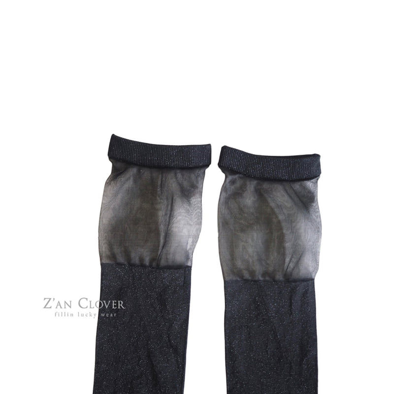 Zan Clover - Korean Children Fashion - #Kfashion4kids - See-Through Knee Socks - 3