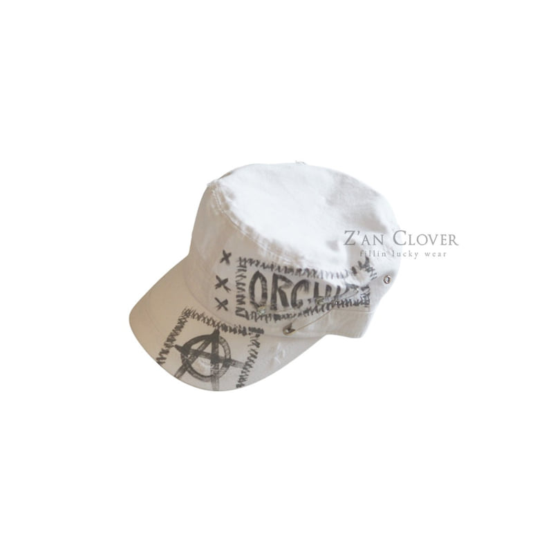 Zan Clover - Korean Children Fashion - #kidzfashiontrend - Graffiti Cap - 4