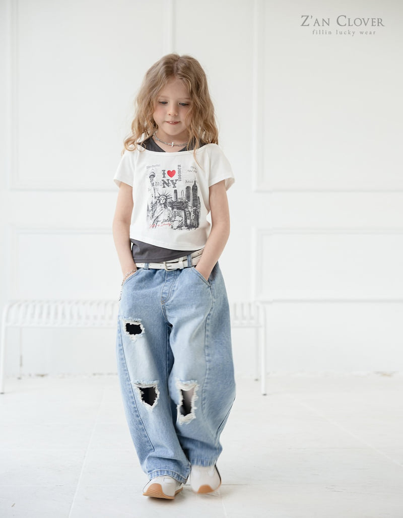 Zan Clover - Korean Children Fashion - #Kfashion4kids - New York Halter Tee - 11