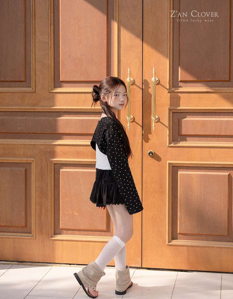 Zan Clover - Korean Children Fashion - #Kfashion4kids - Heart Crop Cardigan - 10