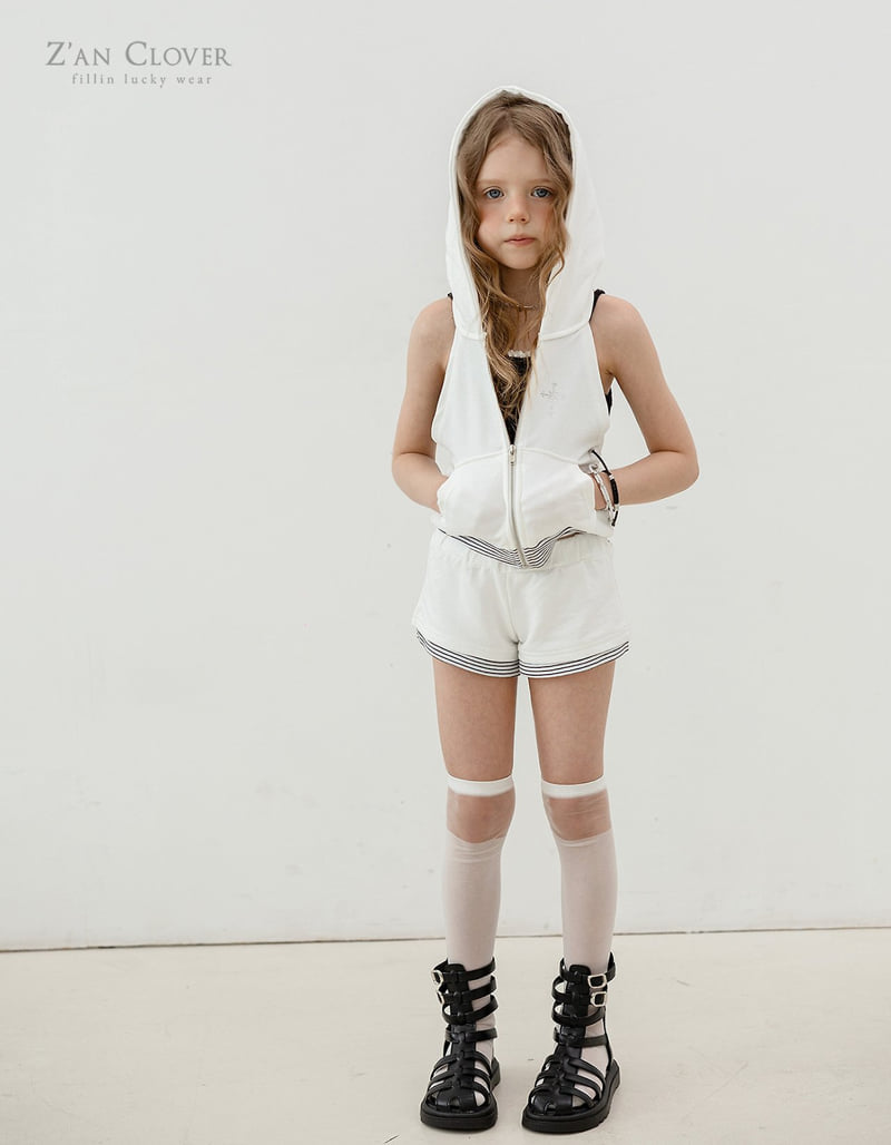 Zan Clover - Korean Children Fashion - #Kfashion4kids - Halter Hoodie Set-Up (Junior) - 7