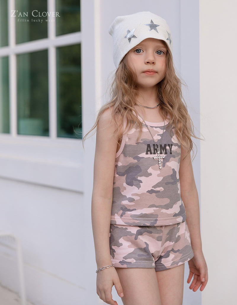 Zan Clover - Korean Children Fashion - #Kfashion4kids - Army Camo Set-Up - 6
