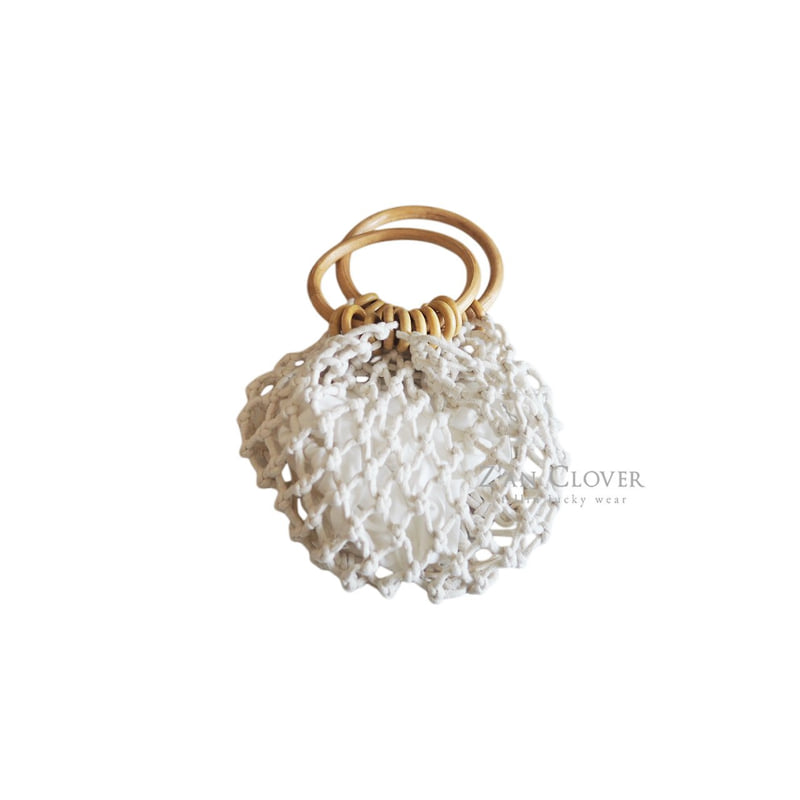 Zan Clover - Korean Children Fashion - #childofig - Wood Ring Net Bag - 7