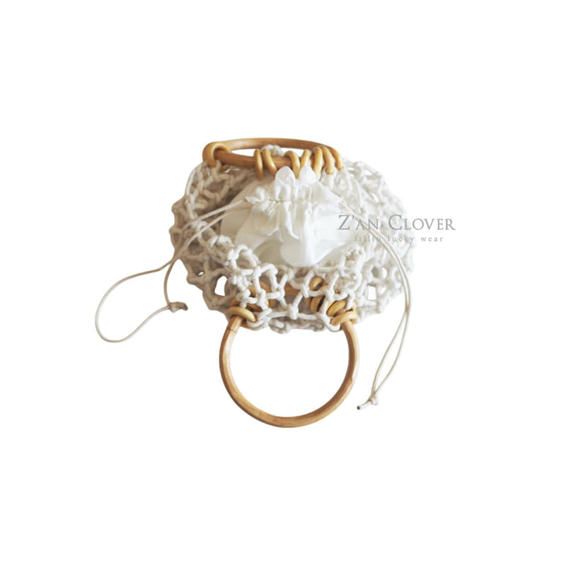 Zan Clover - Korean Children Fashion - #childofig - Wood Ring Net Bag - 8