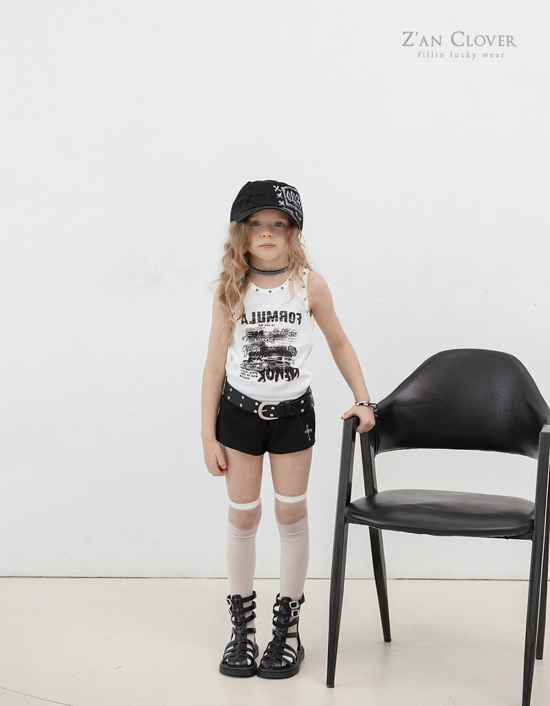 Zan Clover - Korean Children Fashion - #childofig - Cross Biker Shorts - 6