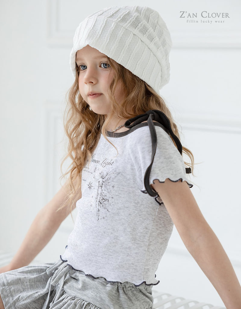 Zan Clover - Korean Children Fashion - #childofig - Angel Tee - 7