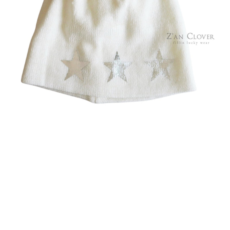 Zan Clover - Korean Children Fashion - #designkidswear - Triple Star Beanie - 7