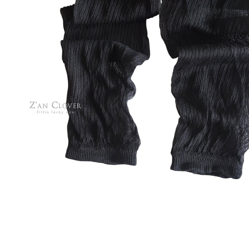 Zan Clover - Korean Children Fashion - #designkidswear - Summer Loose Leg Warmers - 2
