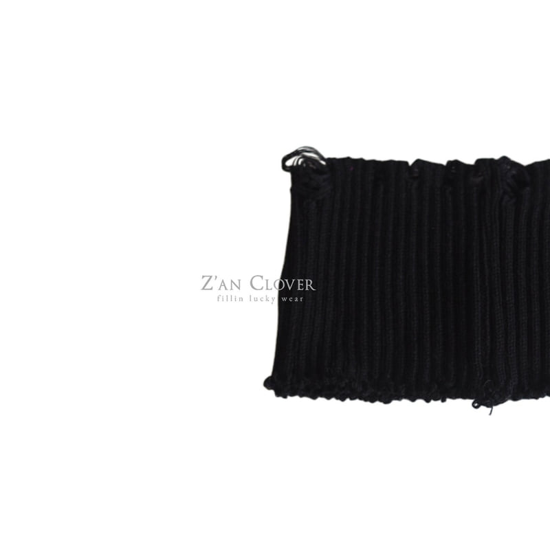 Zan Clover - Korean Children Fashion - #discoveringself - Eyelet Knit Hairband - 10