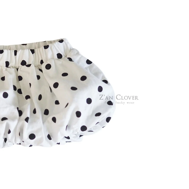 Zan Clover - Korean Children Fashion - #discoveringself - Dot Balloon Skirt - 11