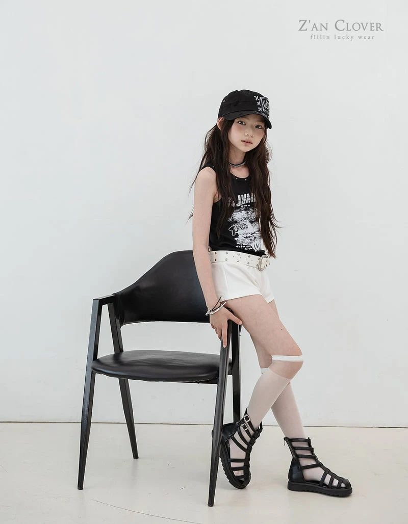 Zan Clover - Korean Children Fashion - #discoveringself - Cross Biker Shorts - 9