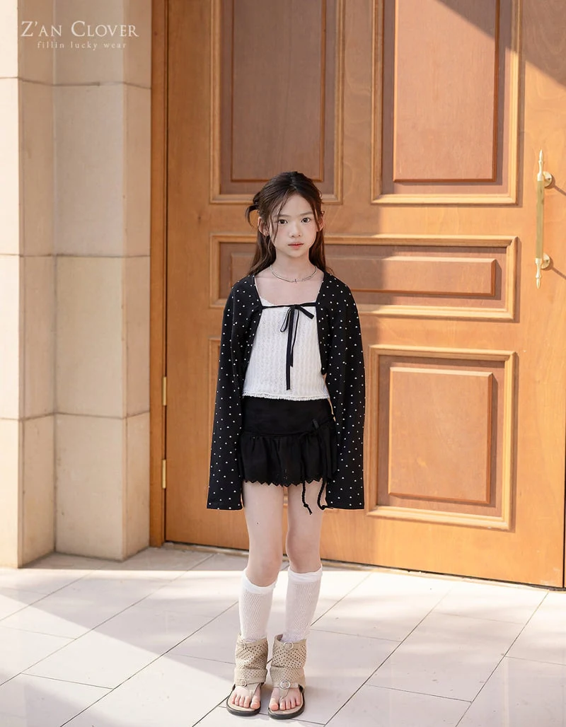 Zan Clover - Korean Children Fashion - #discoveringself - Punching Lace Sleeveless - 8