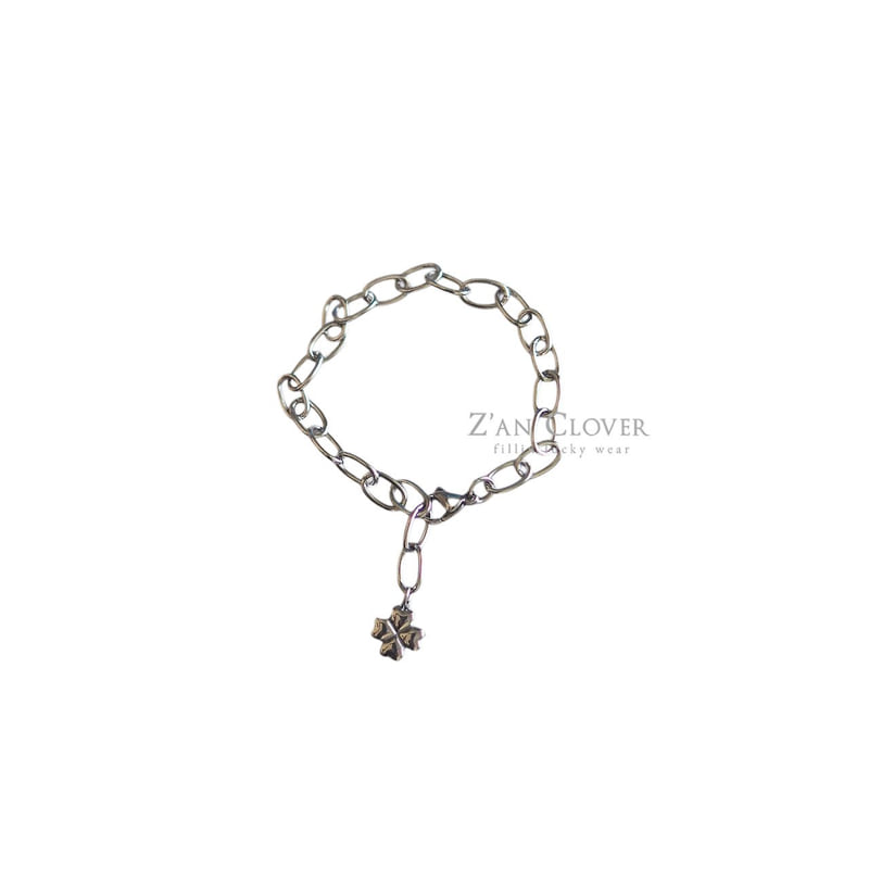 Zan Clover - Korean Children Fashion - #fashionkids - Clover Chain Bracelet - 3