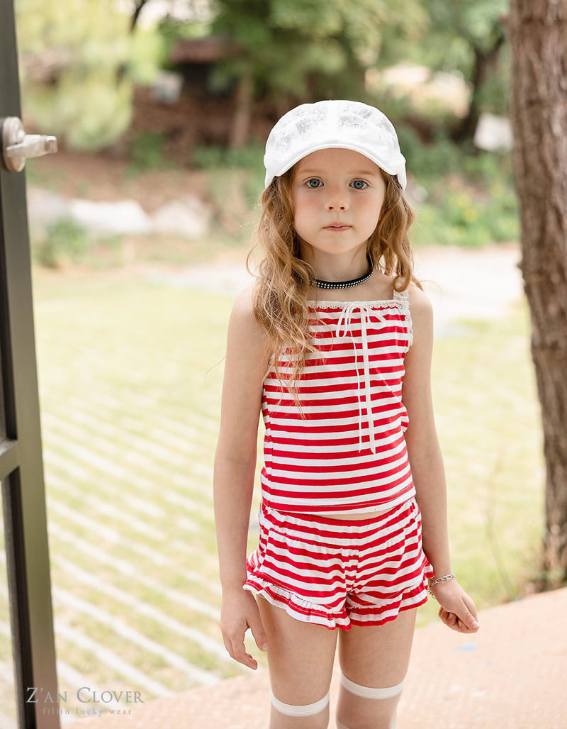Zan Clover - Korean Children Fashion - #fashionkids - Marine Frill Set-Up - 8