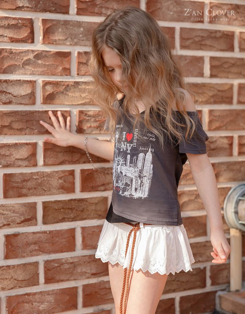 Zan Clover - Korean Children Fashion - #fashionkids - New York Halter Tee - 7