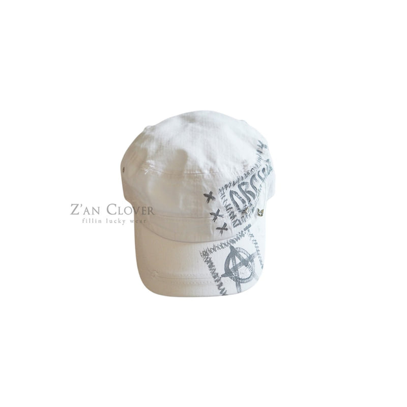 Zan Clover - Korean Children Fashion - #kidzfashiontrend - Graffiti Cap - 3