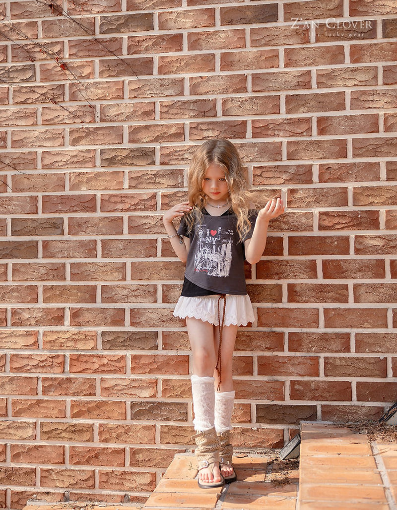 Zan Clover - Korean Children Fashion - #kidzfashiontrend - New York Halter Tee - 10