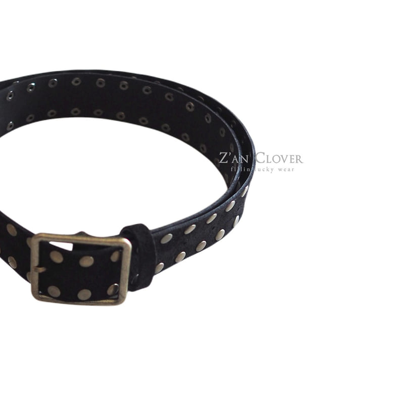 Zan Clover - Korean Children Fashion - #littlefashionista - Suede Stud Belt - 7
