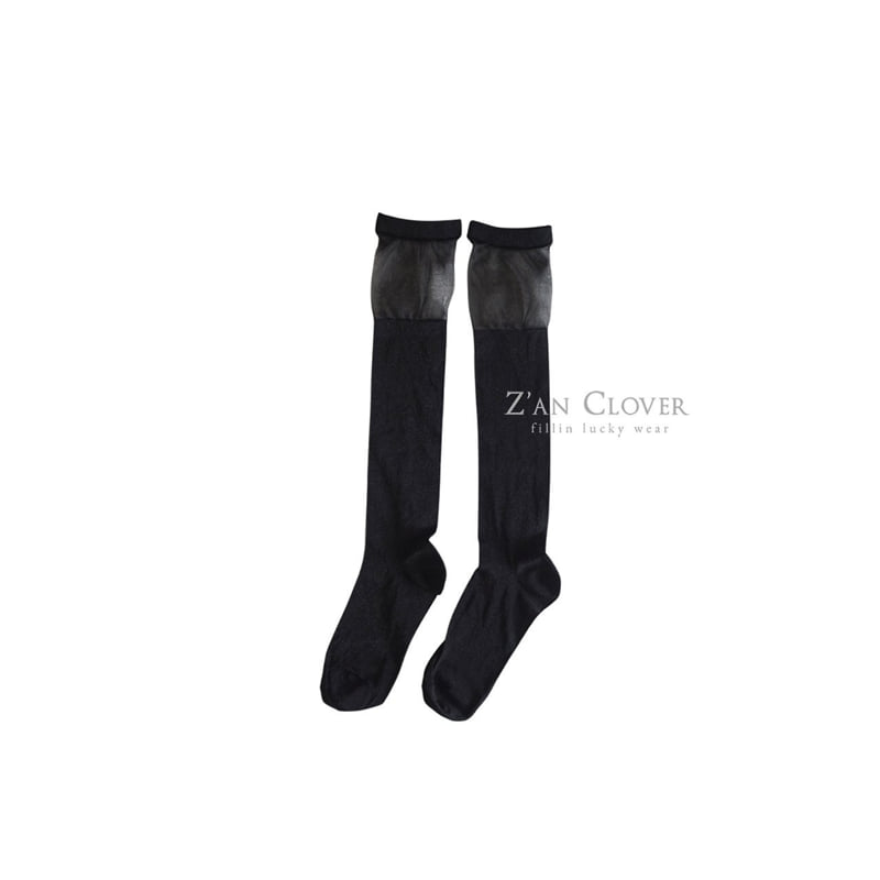 Zan Clover - Korean Children Fashion - #Kfashion4kids - See-Through Knee Socks - 4