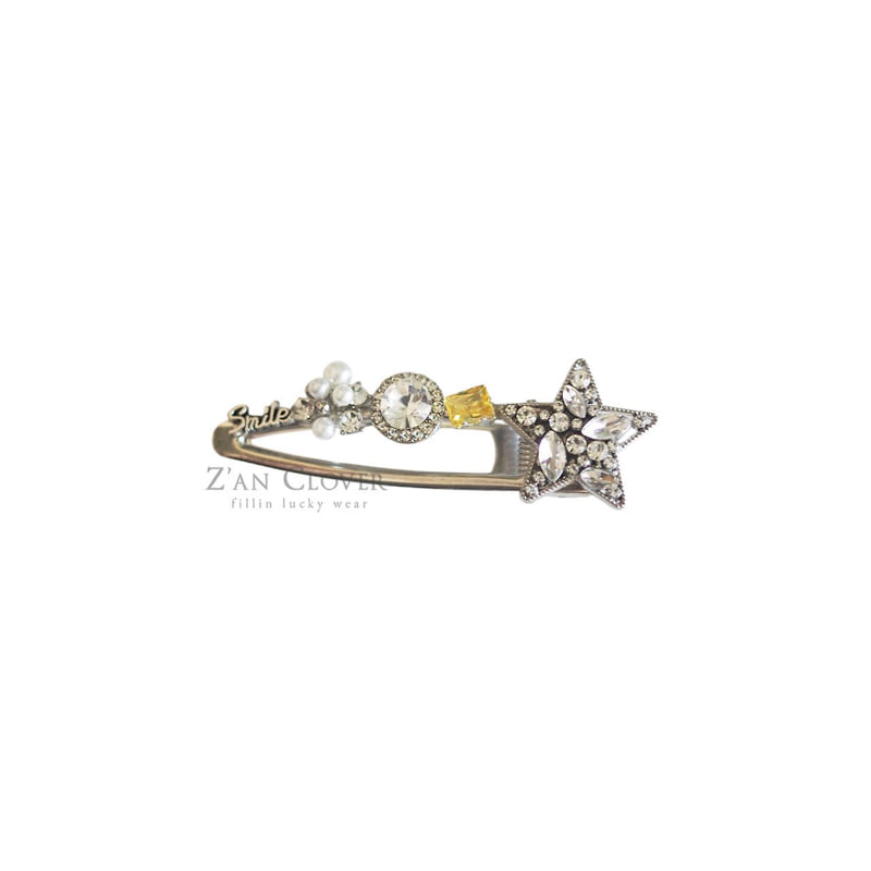 Zan Clover - Korean Children Fashion - #littlefashionista - Twinkle Star Claw Clip - 3