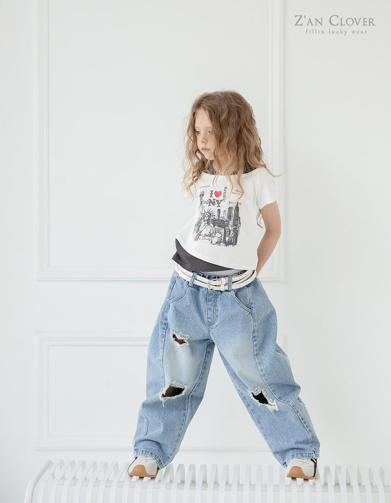 Zan Clover - Korean Children Fashion - #littlefashionista - New York Halter Tee - 12