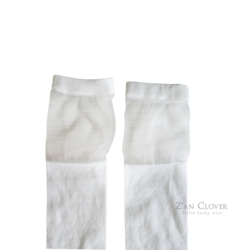 Zan Clover - Korean Children Fashion - #magicofchildhood - See-Through Knee Socks - 5