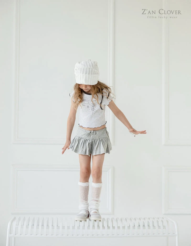 Zan Clover - Korean Children Fashion - #magicofchildhood - Flare Shorts Skirt - 11
