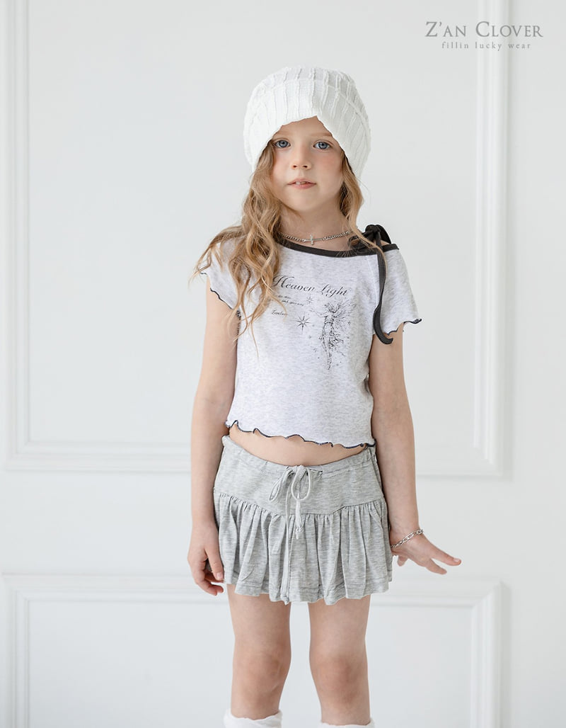 Zan Clover - Korean Children Fashion - #littlefashionista - Angel Tee - 4