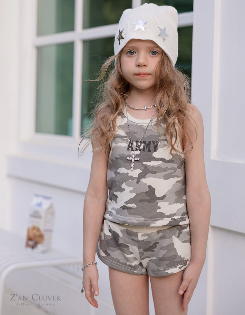Zan Clover - Korean Children Fashion - #magicofchildhood - Army Camo Set-Up - 8