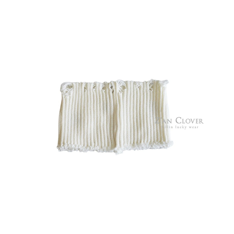 Zan Clover - Korean Children Fashion - #prettylittlegirls - Eyelet Knit Hairband - 5