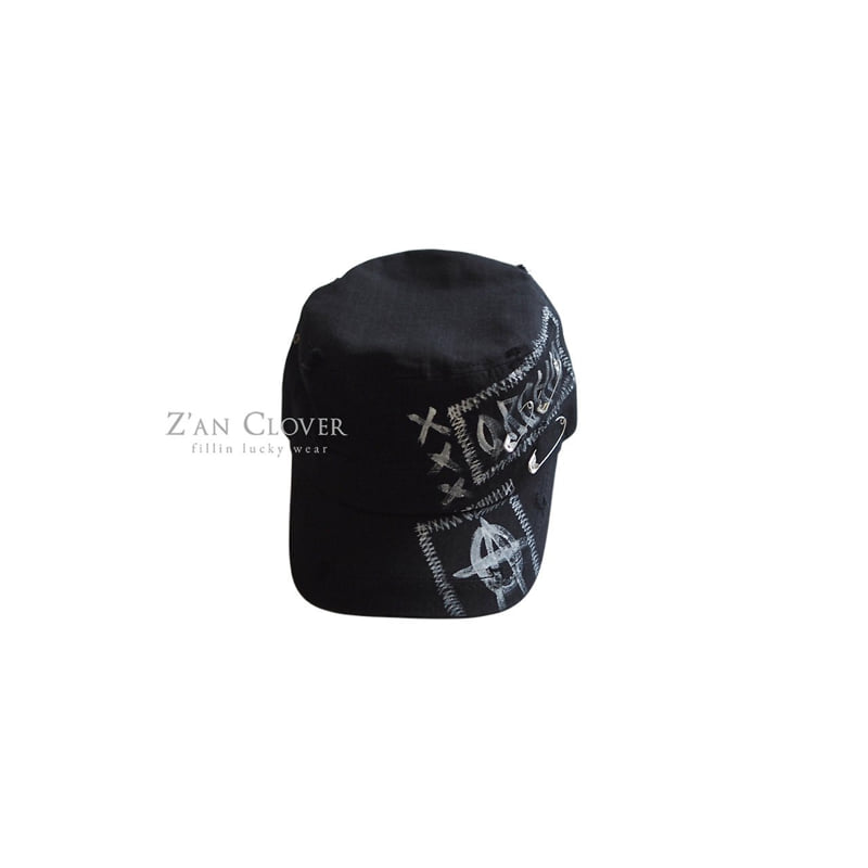Zan Clover - Korean Children Fashion - #prettylittlegirls - Graffiti Cap - 8