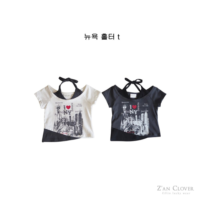 Zan Clover - Korean Children Fashion - #prettylittlegirls - New York Halter Tee