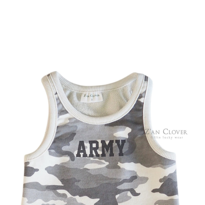 Zan Clover - Korean Children Fashion - #prettylittlegirls - Army Camo Set-Up - 10