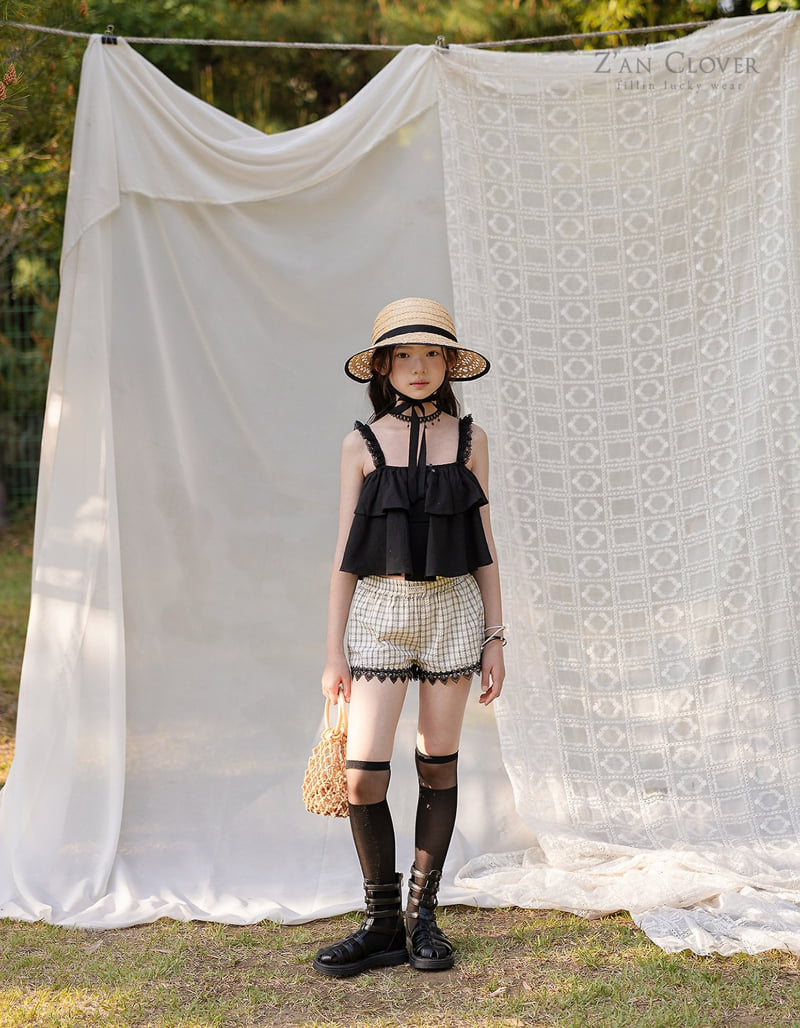 Zan Clover - Korean Children Fashion - #stylishchildhood - Tiered Frill Top - 6