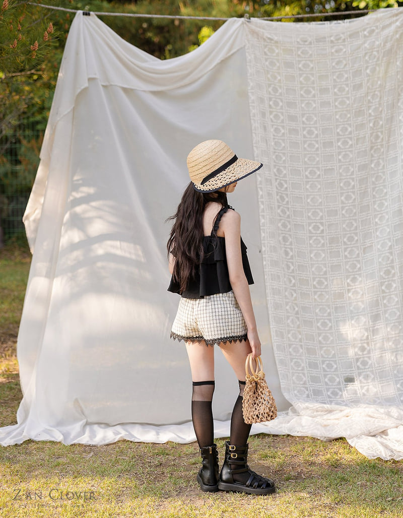 Zan Clover - Korean Children Fashion - #prettylittlegirls - Tiered Frill Top - 4