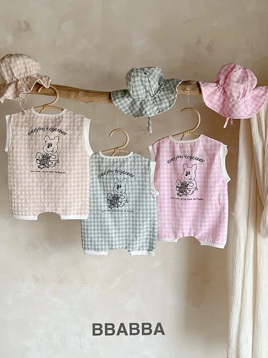 Check Bear Suit (Baby)